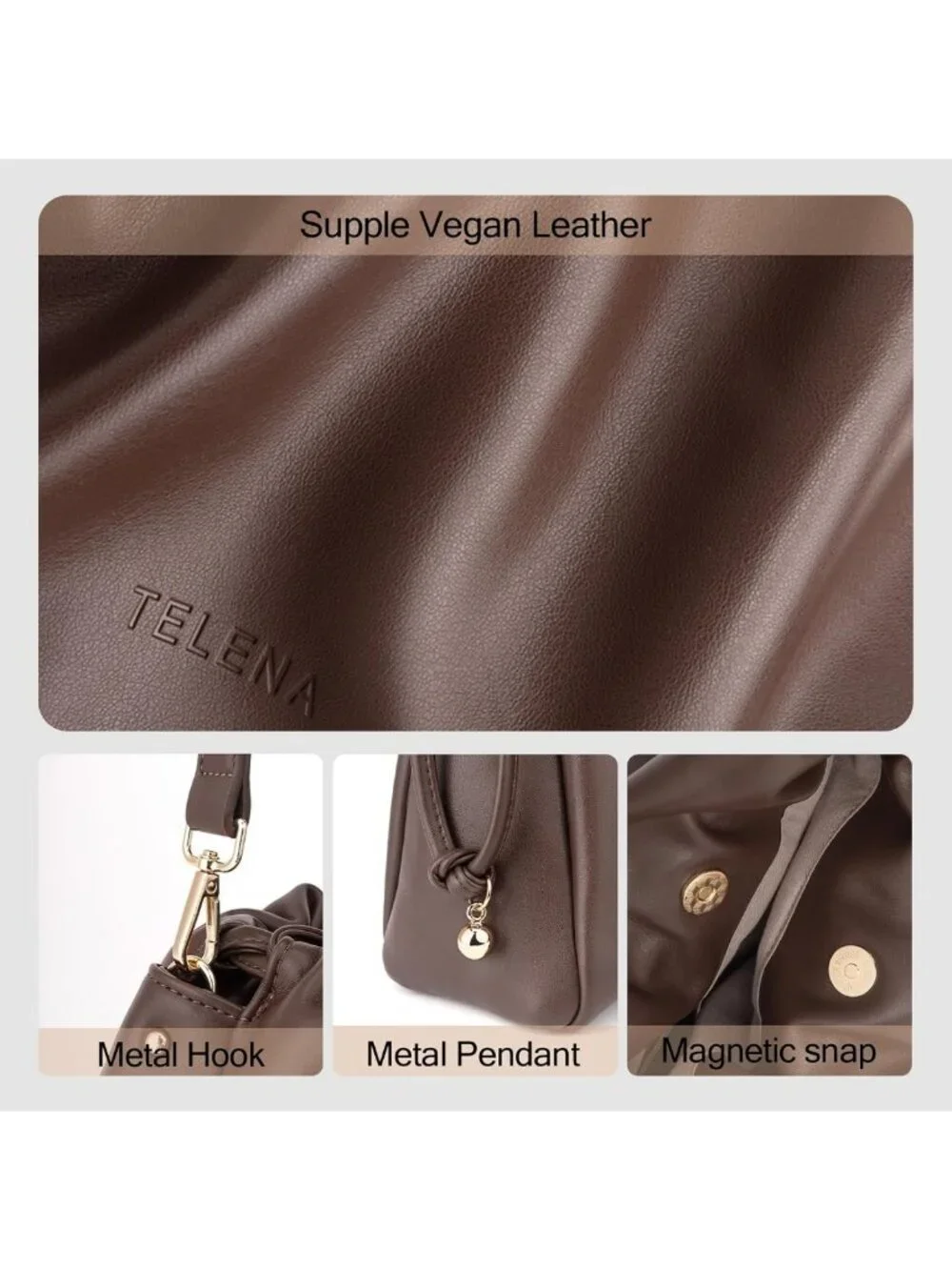 Trendy Women's Hobo Shoulder Bag - Stylish Crossbody Purse for Everyday Use